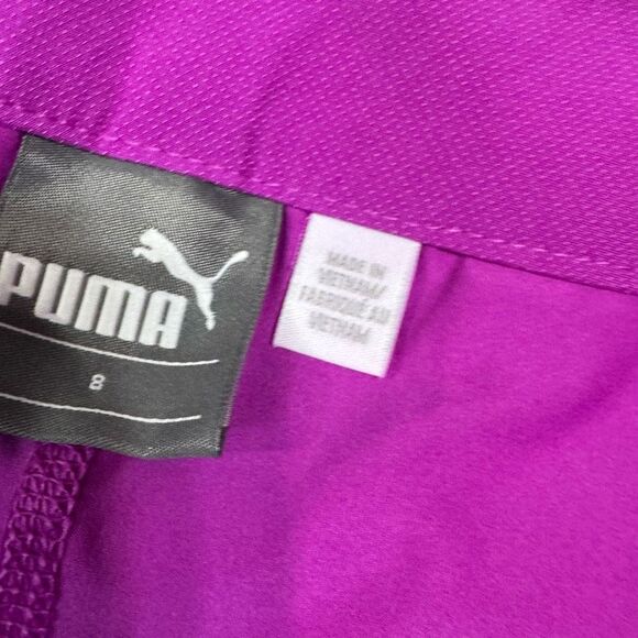 PUMA Golf Tech Skort Skirt‎ Purple Tennis Pickleball Active Wear Women's 8 - Picture 5 of 7